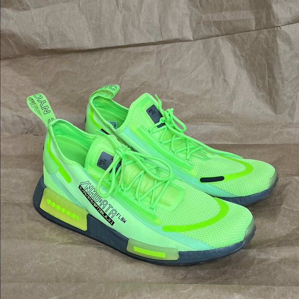 adidas Neon Green Athletic Shoes